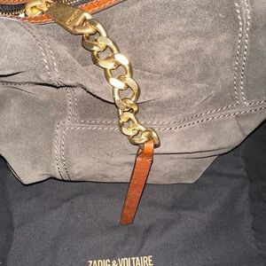 Zadig & Voltaire Suede Shoulder Bag